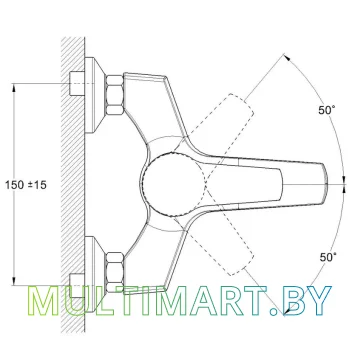 Смеситель Econoce EC0635 картинка 3